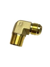 Parker 12 CTX-B Brass Male Adapter Elbow 3/4" JIC Male X 3/4" MNPT