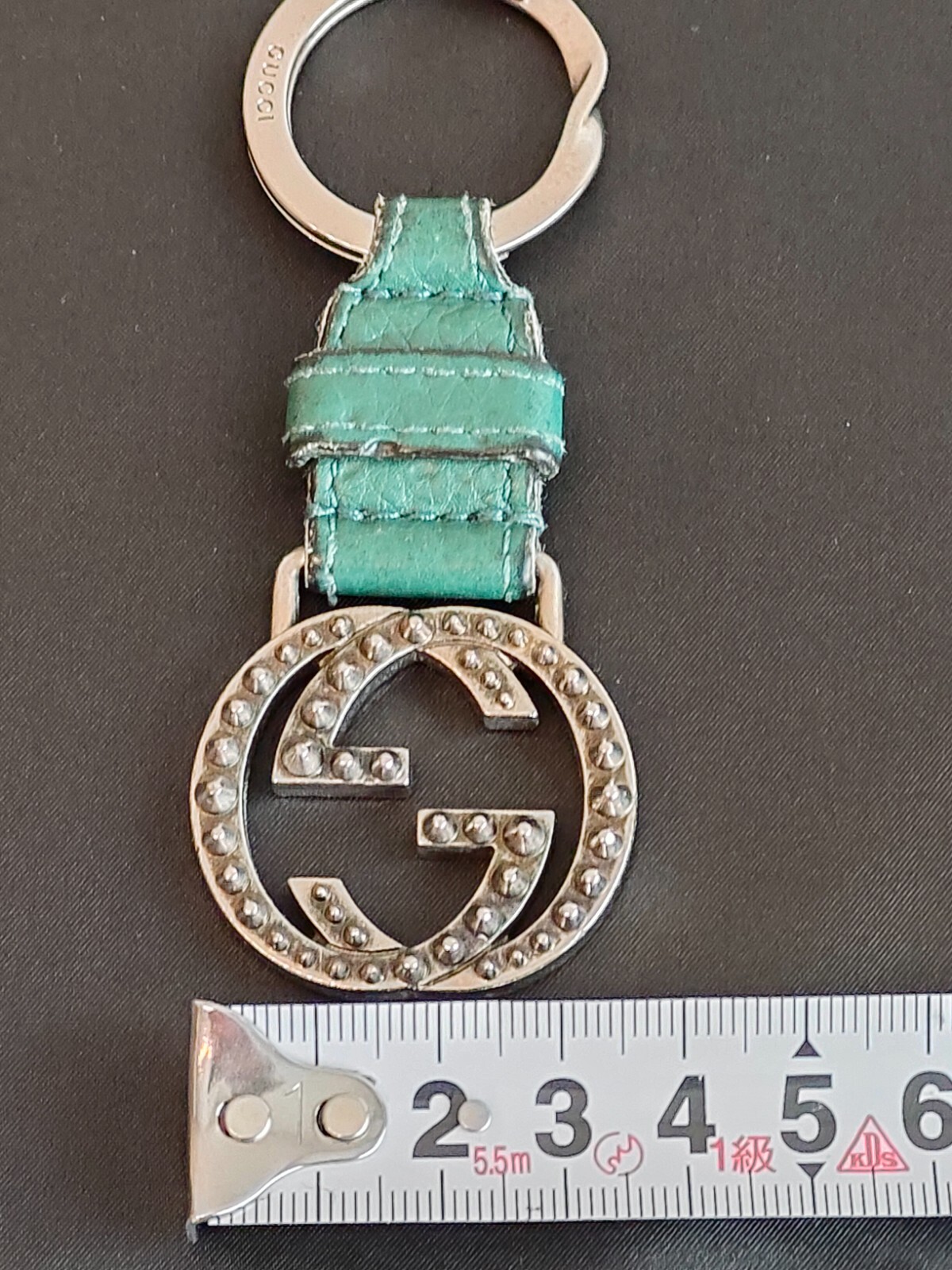 GUCCI Interlocking G Charm Key Ring Key Chain Stu… - image 16