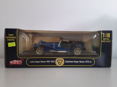 Anson 1/18 30317W Lotus Super Seven 1957-72 Caterham Red Diecast