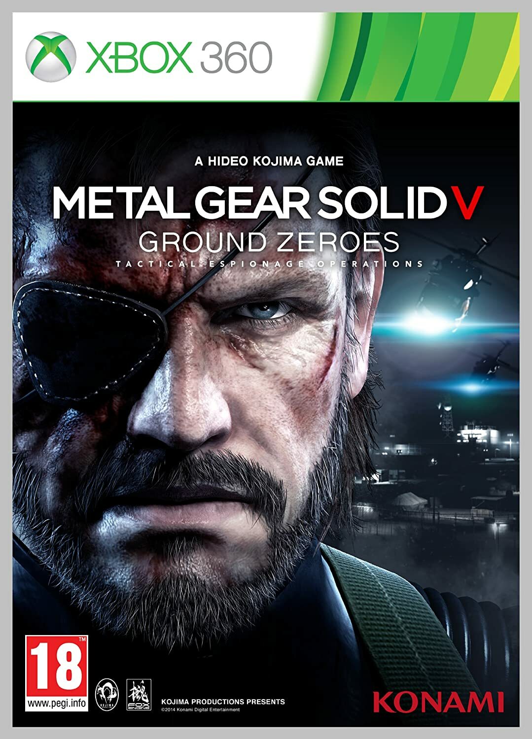 METAL GEAR SOLID V GROUND ZEROES, XBOX 360, EDIZIONE REGNO UNITO