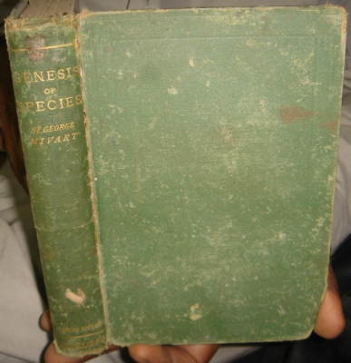 THE GENESIS OF SPECIES BY ST. GEORGE MIVART 1871 - ILLUSTRATED