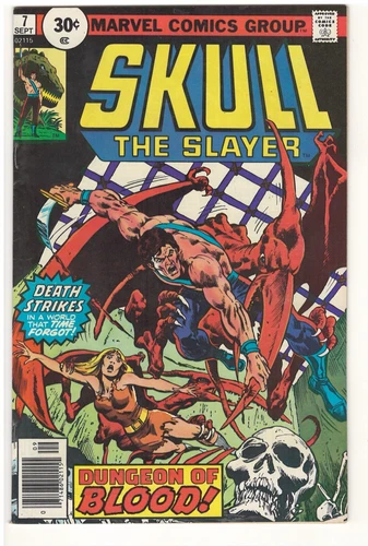 Skull the Slayer #7 (VF+) 1976 Marvel Comics "Bury My Heart In The City Of Gold"