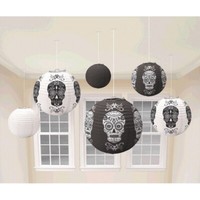 "Halloween O. \"Der Tag Der Toten\" Muertos Totenkopf Lampions Laternen"