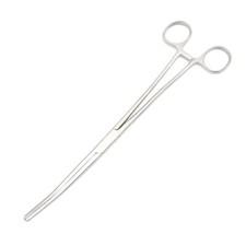 New 10" Fishing Curved Hemostat Forceps Locking Clamps Stainless Steel
