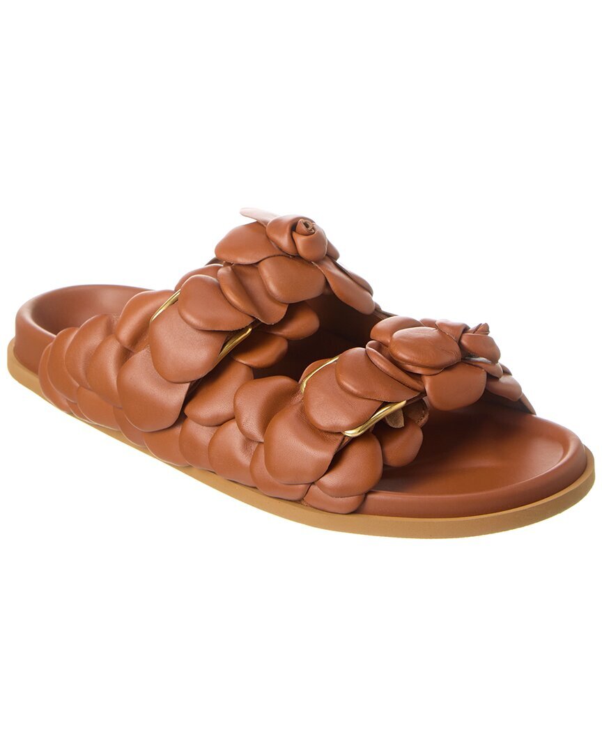 Кожаные горки Valentino Мужские коричневые 44 93790₽