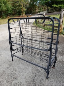 iron folding cot