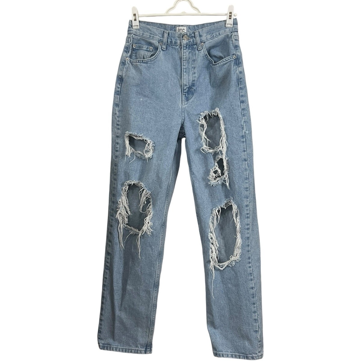 Light Wash Urban Outfitters High Rise Baggy Jeans BDG High-Waisted