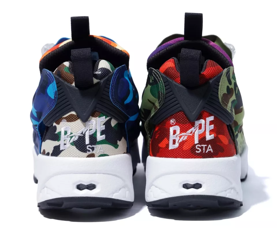 A Bathing Ape Reebok Instapump Fury OG Q47370 Men's Size | eBay