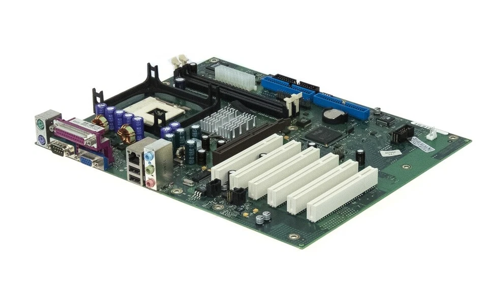 Fujitsu D1526-A11 GS2 Socket 478 2x DDR AGP 6x PCI ATX - Image 2 of 2