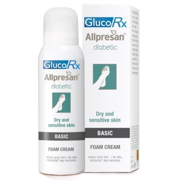 Allpresan Diabetic Foot Foam Cream, Select Type