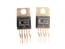 TDA2006 "Original" SGS 5P ZIP IC in a TO-220 case 2 pcs
