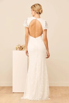 LULUS Your Hand in Mine White Lace Flutter Sleeve Maxi Dress Size XS | eBay