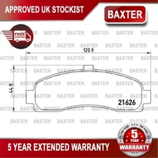 Fits Nissan Micra 1.0 1.3 1.4 1.5 D + Other Models Baxter Front Brake Pads Set