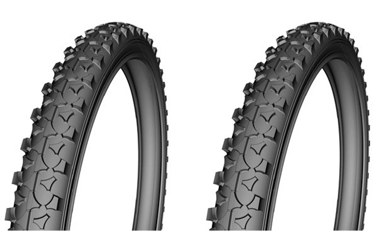 2x Cubierta Rueda Neumatico para Bicicleta Mountain Bike MTB 26