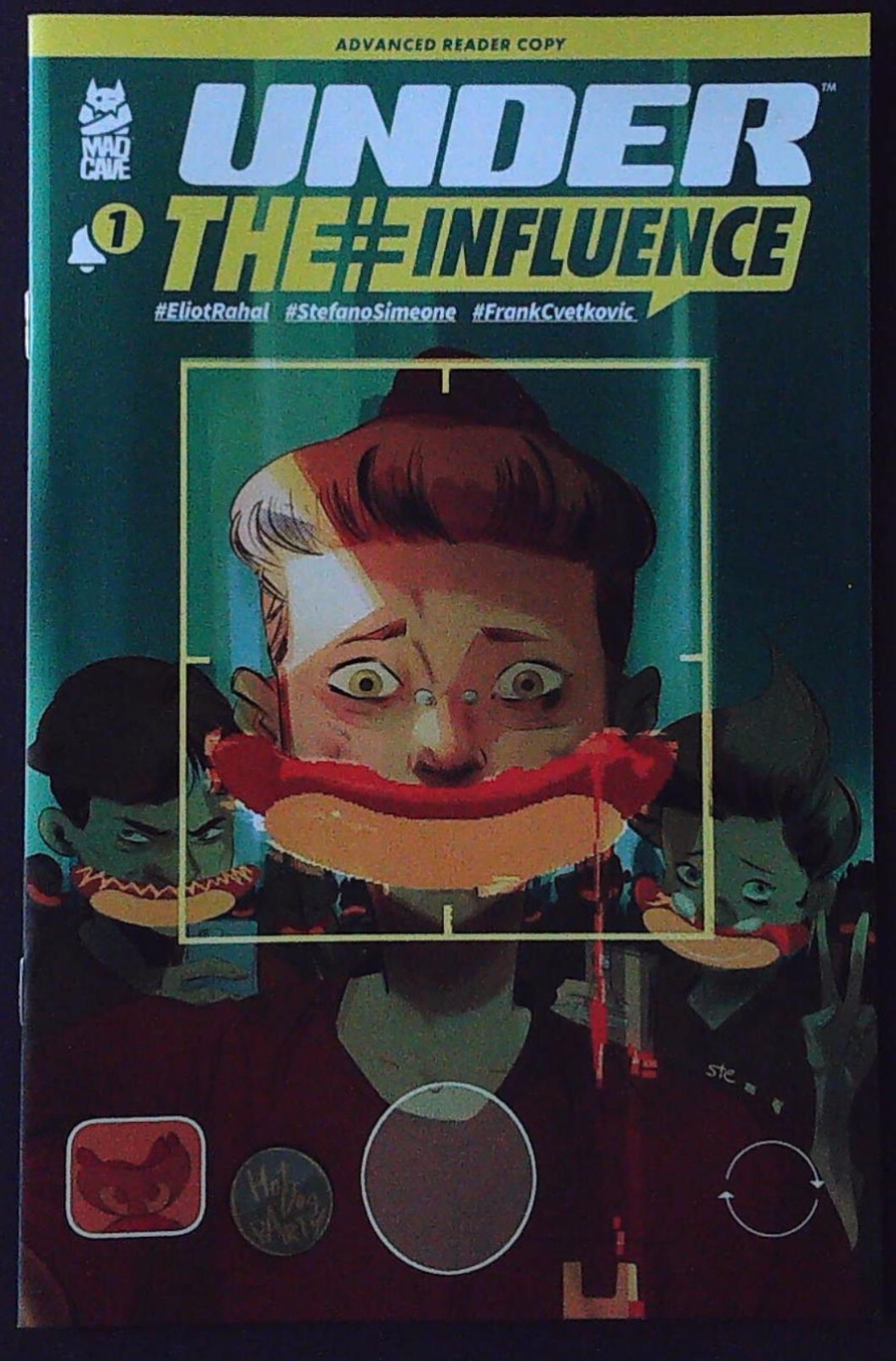 UNDER THE INFLUENCE #1 (2023) - ADVANCED READER COPY PROMO - New Bagged
