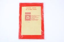 1967-74 Ferrari Shell Tach Cloth Duster 275 330 365 Daytona Dino