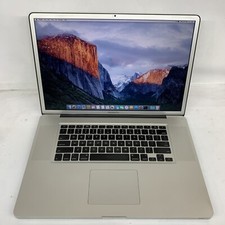 MacBook Pro 15" 2009 2.8GHz Core2Duo 4GB RAM 500GB HDD MacOS El Capitan