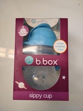 b.box Sippy Cup with Weighted Straw Blueberry