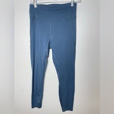 EUC Allbirds Women's Natural Legging Wool Blend Gray Blue Size M