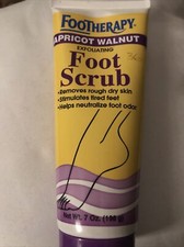 Original- Foottherapy: Apricot Walnut Exfoliating Foot Scrub 1/2 bottle