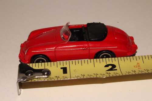 TOMICA POCKET CARS #F9 PORSCHE 356 SPEEDSTER, RED, EXCELLENT, BOXED - Picture 9 of 9