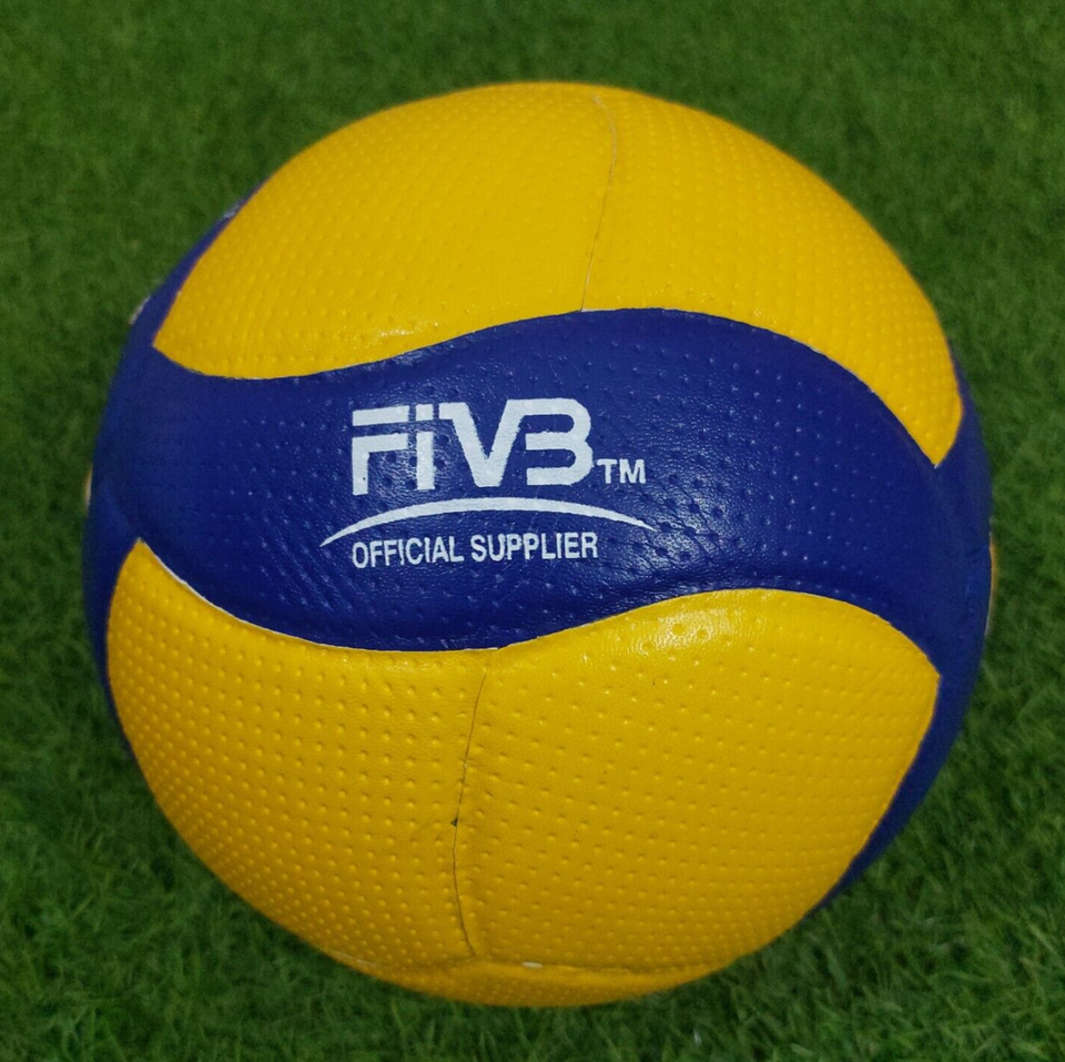 Ballon De Volley Mikasa V200W - Taille 5 - Vert - Officiel FIVB 2019 - Lot De 3