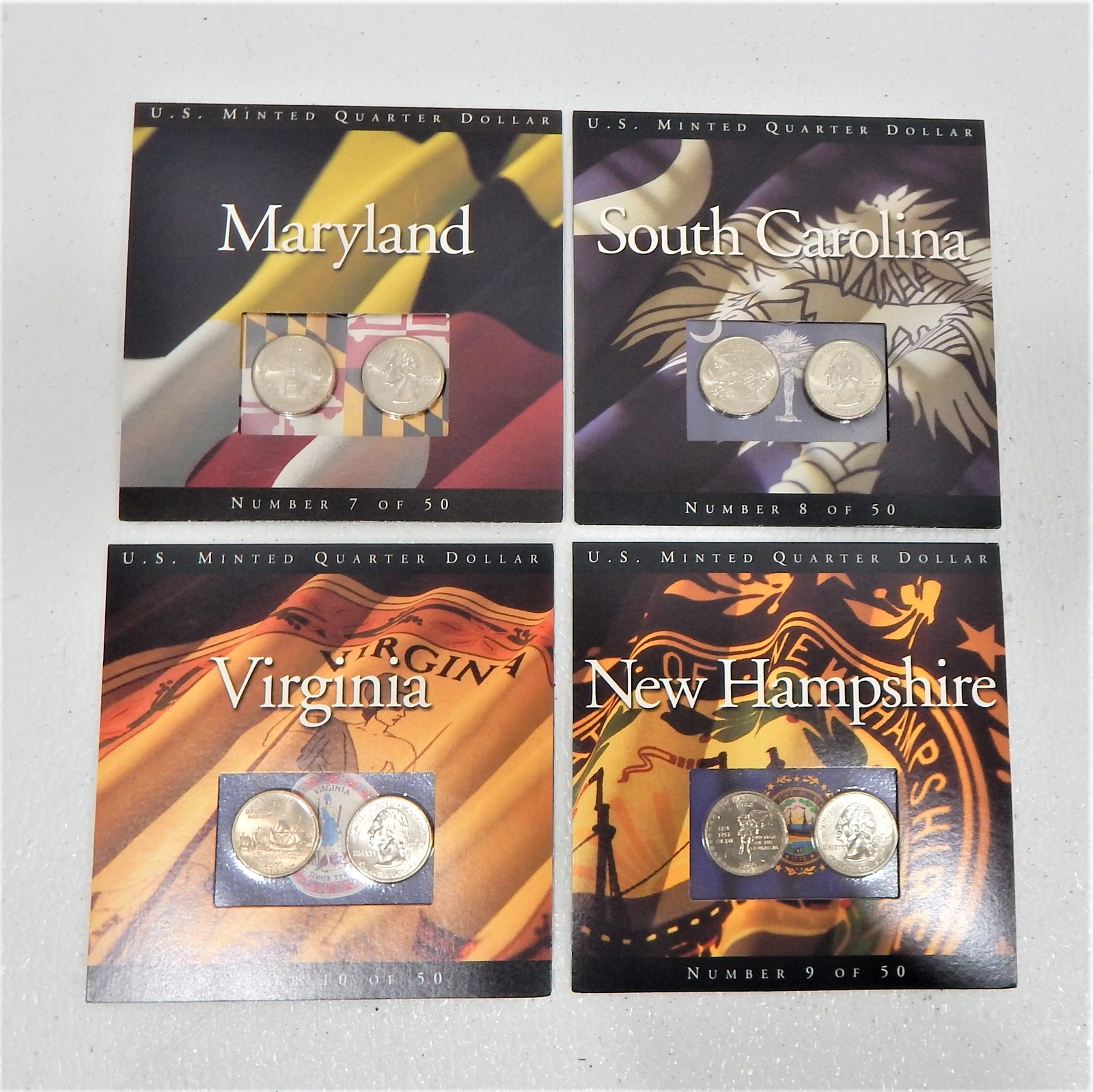 Lot of 20 US Minted Quarter Dollar Sealed State Quarter Sets 19992008