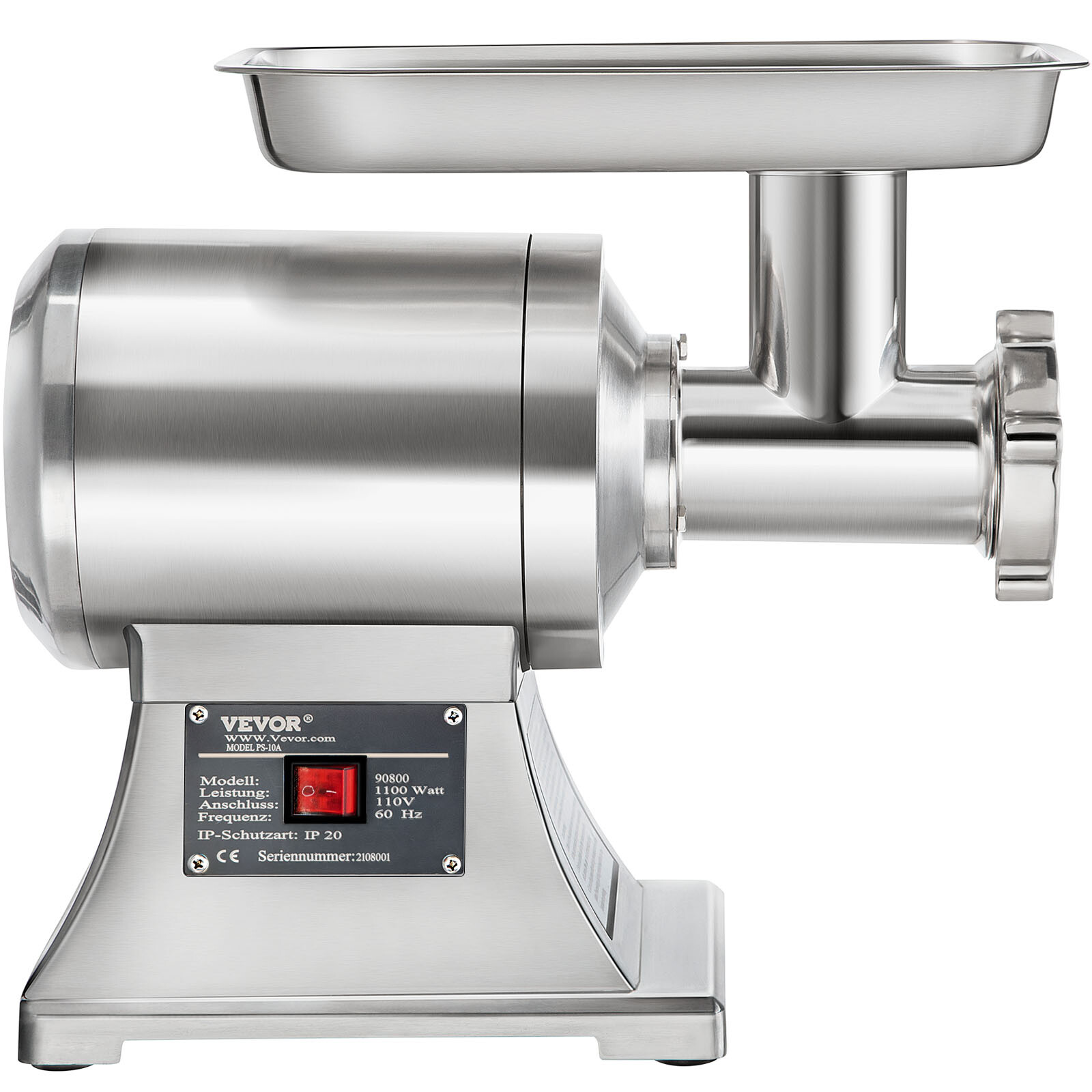 VEVOR AL20 Electrical Meat Grinder Silver for sale online eBay