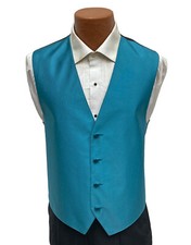 Men's Juniper Green Tuxedo Vest Adjustable Fullback Free Shipping Size Medium