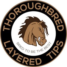 Thoroughbred Layered Cue Tips - 14mm