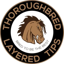 Thoroughbred Layered Cue Tips - 14mm