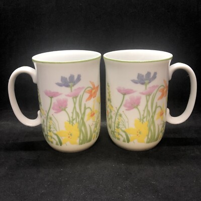 Vtg Seymour Mann DAY LILY Fine China Coffee Tea Mug Cup