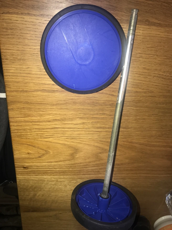 Merlin Dampfreiniger Polti Ersatzteil 2 Räder mit Achse - Bild 2 von 4