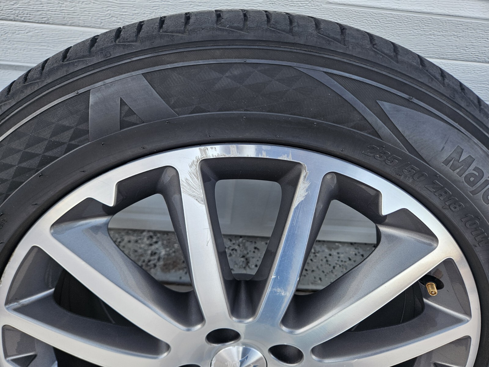 Original Maserati 18" OEM Wheels Rims Quattroporte Ghibli 2014+ Staggered