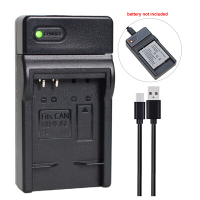 NB-4L Battery charger for Canon IXUS 60 70, 115 117 HS 130 220 HS 230 Digital 40