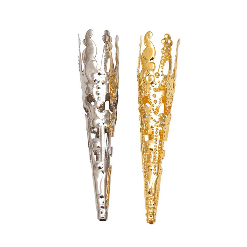 TOAOB Filigrane Perlenkappen Set – 1120 Stück In Silber & Gold, 6-10 Mm, Für Schmuckherstellung