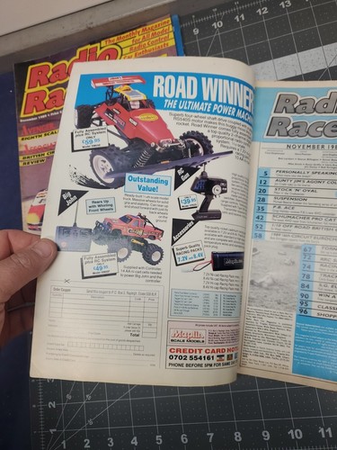 VINTAGE RC MAGAZINE LOT OF 6 88,90,91Rc10 jrx2 optima tamiya Rare Radio Race C - Picture 12 of 14