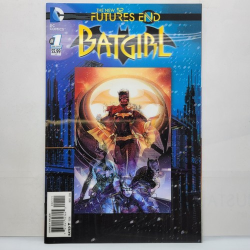 Batgirl Futures End #1  3D Motion Cover 2014 Tiffany Fox Lenticular DC Robin - Picture 2 of 5