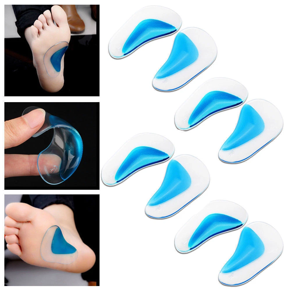 Flat foot hotsell silicone
