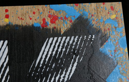 SNIK State Your Name Original on wood signée + sticker Banksy,shepard fairey - Imagen 7 de 14