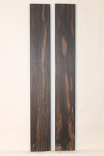 Gaboon ebony guitar fingerboard blank. Sold individually.