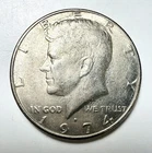 1974 D Kennedy Half Dollar Legitimate Double Die Obverse FS-101 DDO, Circulated