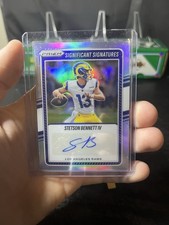 2025 Prizm Stetson Bennett IV Significant Signatures Auto #SSI-SBT Rams
