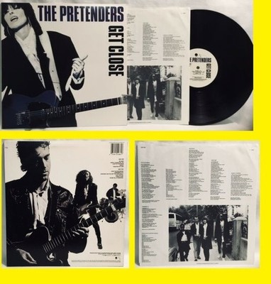 THE PRETENDERS / GET CLOSE 86 Chrissie Hynde, RARE 1º PRESS CANADA + INNER, MINT