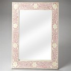 Beaumont Lane Wall Mirror in Pink