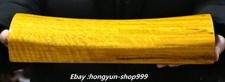12.6'' China Dynasty Jinsi Nanmu Wood Hand Carved Health Pillow Weeping willow