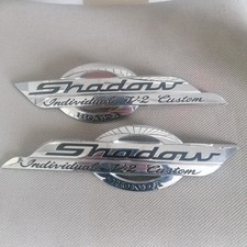 Emblemi fregi serbatoio Honda Shadow Custom decal 3d