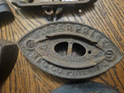 4- Sadirons with 2- Wooden Handles — photo 4