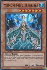 YU-GI-OH, MEDIUM DER EISBARRIERE, SR, HA02-DE012, 1. Auflage