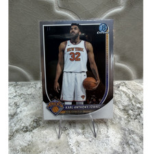 Topps Bowman Chrome U Karl-Anthony Towns New York Knicks #BCV-64 2024-25